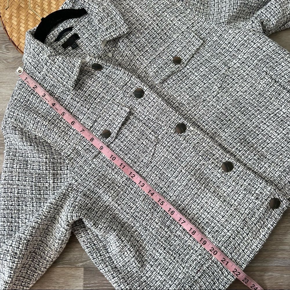ATM Anthony Thomas melillo tweed cropped shacket - Picture 10 of 11